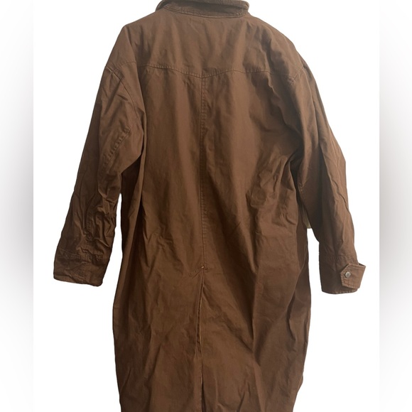 90s Marlboro Mens Large Reversible Jacket Brown/ Yellow - Picture 4 of 9